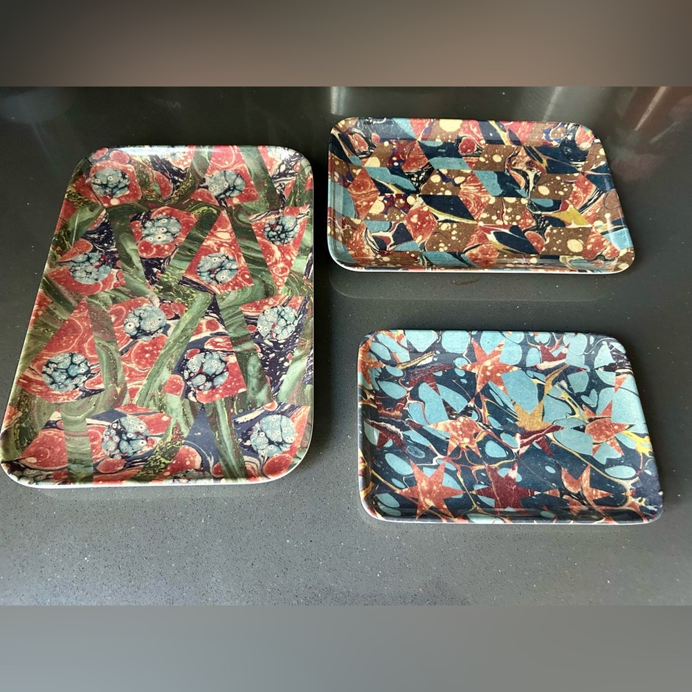 Melamine trays from Siren Song